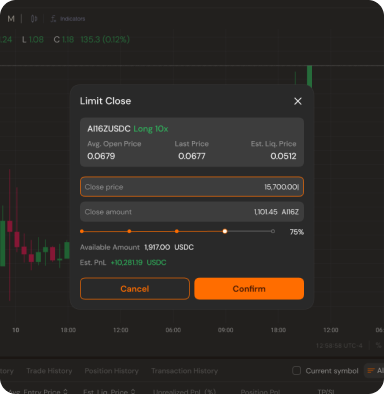 Long/Short with TP/SL